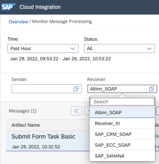 How to manage Sender & Receiver in Integration Flows (SAP Cloud